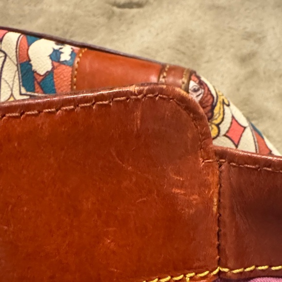 Disney’s Beauty and the Beast Stained Glass Shopper Tote by Dooney & Bourke - Picture 15 of 16